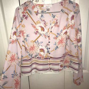 Long sleeve blouse